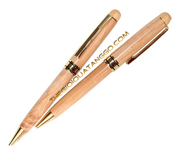Bút gỗ Maple màu trắng - Công Ty TNHH Sản Xuất Thương Mại Dịch Vụ Thế Giới Quà Tặng Gỗ
